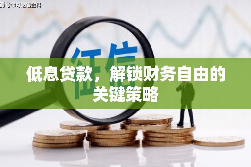 鸡东低息贷款，解锁财务自由的关键策略