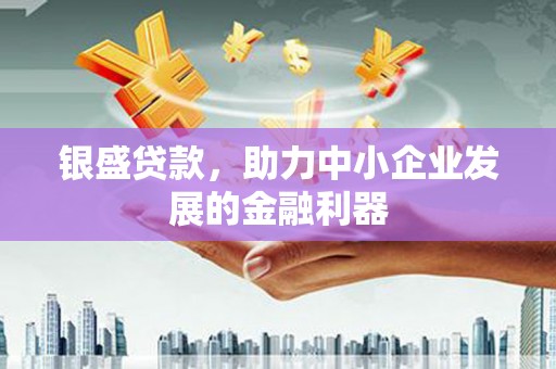 双滦银盛贷款，助力中小企业发展的金融利器