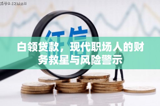 蔡甸白领贷款，现代职场人的财务救星与风险警示