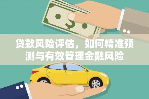 临漳贷款风险评估，如何精准预测与有效管理金融风险