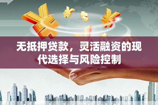 岚皋无抵押贷款，灵活融资的现代选择与风险控制