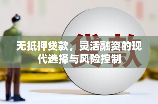 林周无抵押贷款，灵活融资的现代选择与风险控制