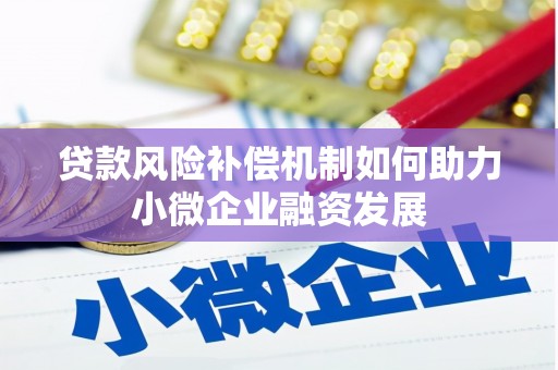 风顺堂区贷款风险补偿机制如何助力小微企业融资发展