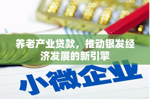 七里河养老产业贷款，推动银发经济发展的新引擎