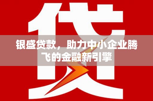 新华银盛贷款，助力中小企业腾飞的金融新引擎