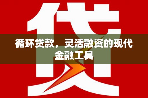 嘉黎循环贷款，灵活融资的现代金融工具