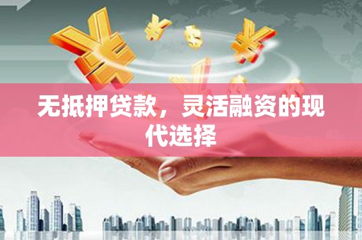洪雅无抵押贷款，灵活融资的现代选择