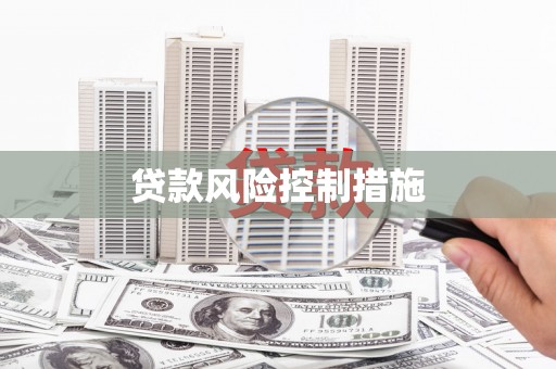 呼兰贷款风险控制措施