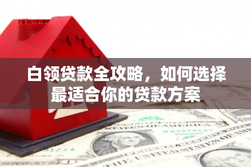 丹棱白领贷款全攻略，如何选择最适合你的贷款方案
